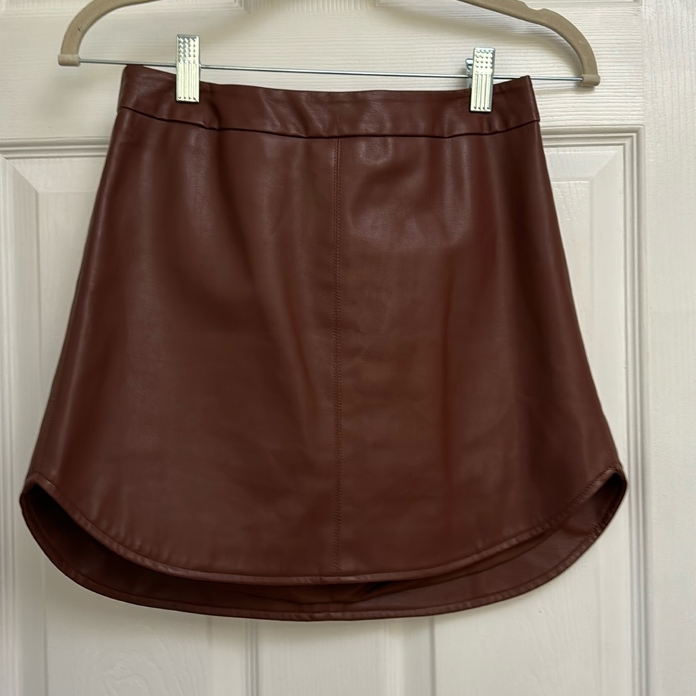 South moon under Abbeline faux leather skirt 0